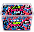 Sour Bubbles – Blueberry & Raspberry Skulls
