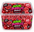 Sour Bubbles – Sour Pomegranate Cherry Skulls