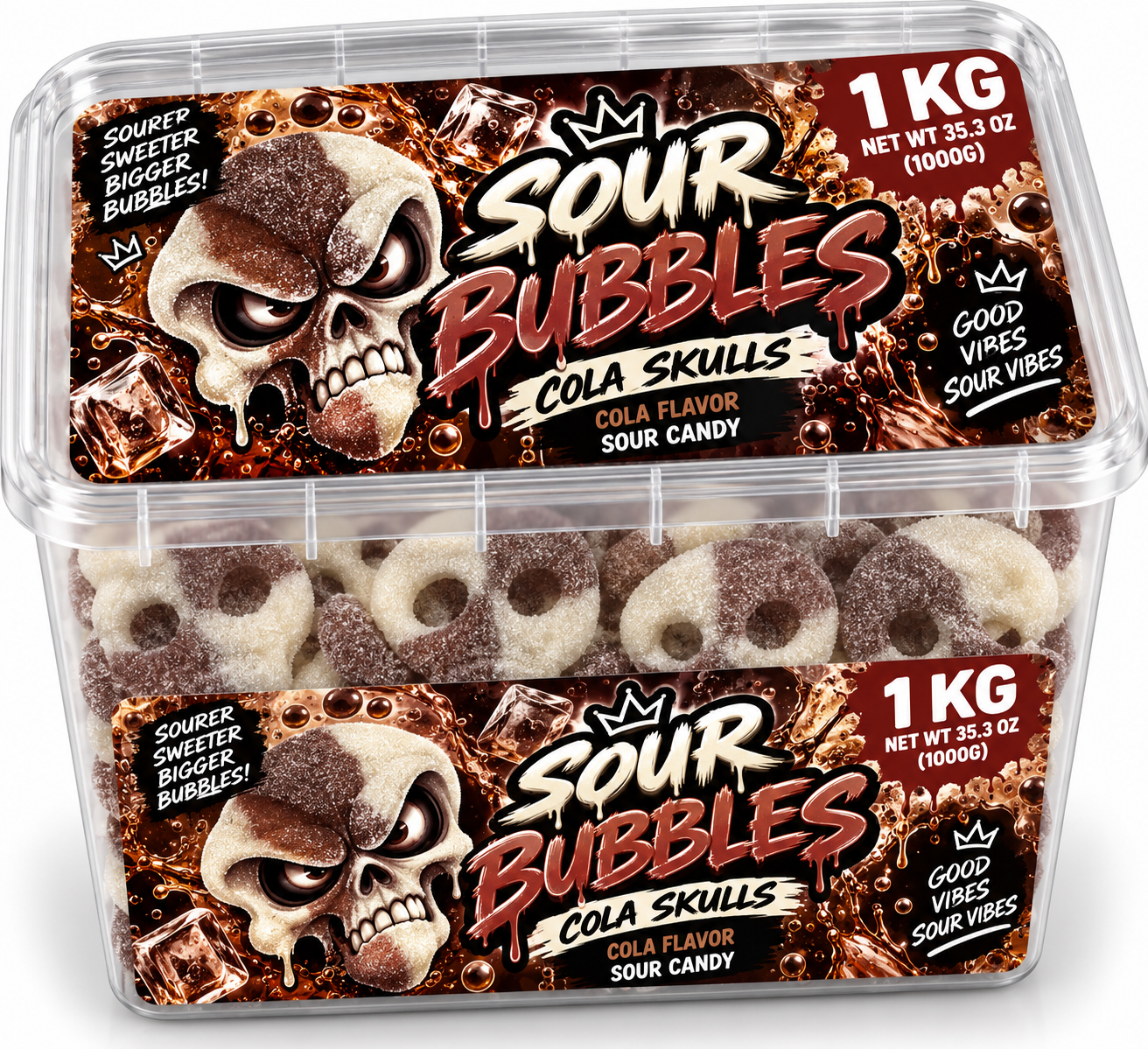 Sour Bubbles – Sour Cola Skulls