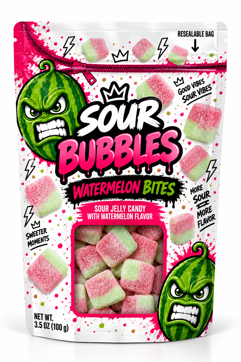 Sour Bubbles – Watermelon Bites